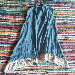 Indigo soul kimono size small